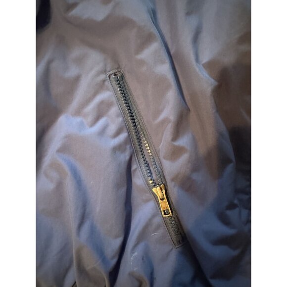 L.L BEAN Vintage Men’s Fleece Lined Jacket Blue Size L Warm-Up Bomber Skiing - Picture 7 of 8